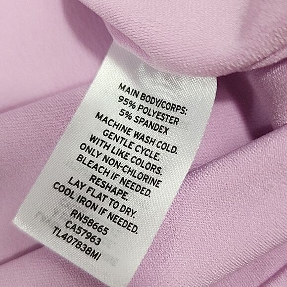 Leith Lilac Racer Back Dress Size  M - Picture 6 of 6